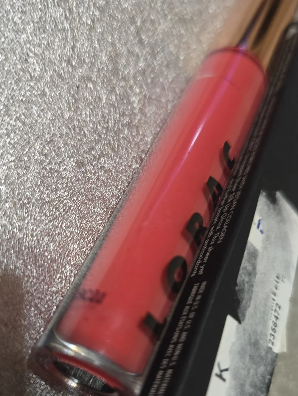 🧚‍♀️EXPOSED Lorac DISCONTINUED Unzipped Sheer Silk Lip Gloss NWT